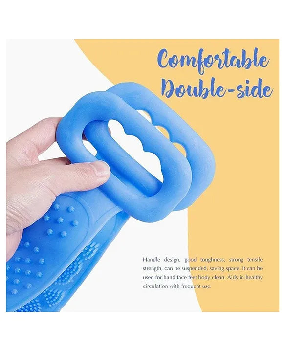 Body Back Scrubber Double Side Bathing Brush for Skin Deep Cleaning