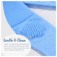 Body Back Scrubber Double Side Bathing Brush for Skin Deep Cleaning