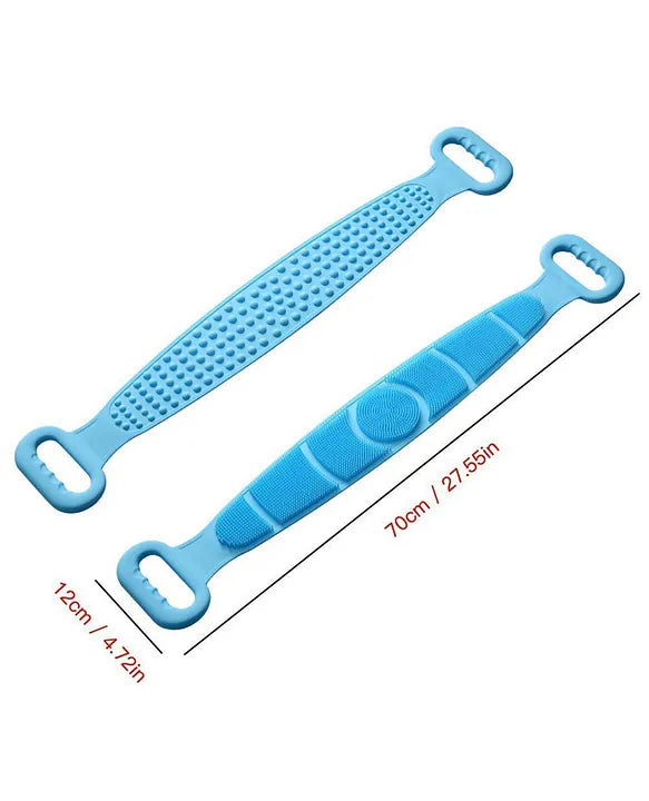 Body Back Scrubber Double Side Bathing Brush for Skin Deep Cleaning